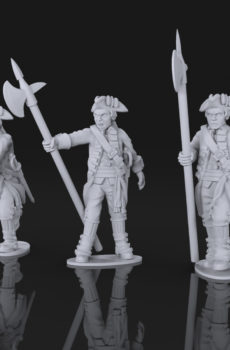 AWI British Infantry Command