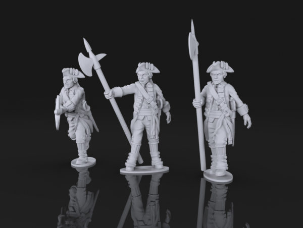 AWI British Infantry Command