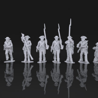 AWI Continental Infantry "Round Hat"
