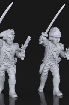 AWI Continental Infantry Command Set