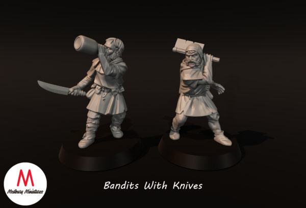 Civilians  - Bandits with Clubs and Knives