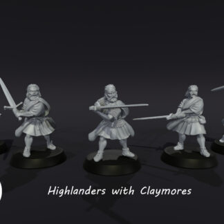 Medieval - Scots Highlanders with Claymores