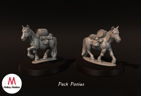 Animals - Pack Ponies