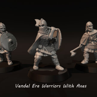 Dark Ages - Vendel Era Warriors With Axes