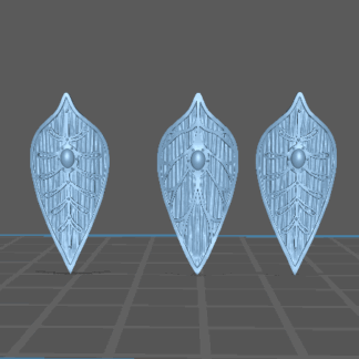 LOTR - Elven Leaf Shields