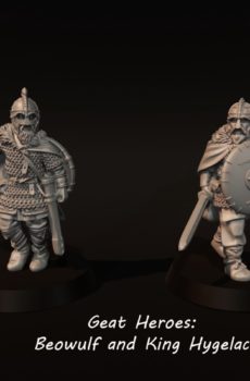 Dark Ages - Vendel Era Beowulf and King Hygelac