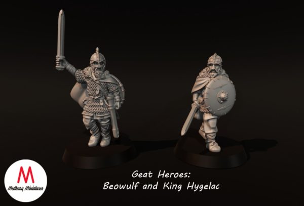 Dark Ages - Vendel Era Beowulf and King Hygelac