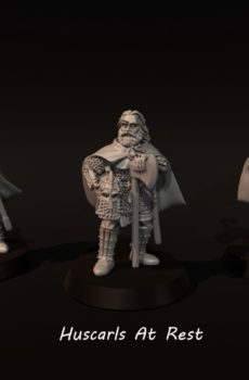 Dark Ages - Vendel Era Huscarls At Rest