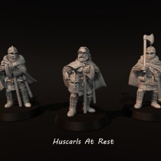Dark Ages - Vendel Era Huscarls At Rest