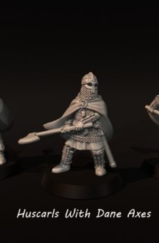 Dark Ages - Vendel Era Huscarls With Dane Axe