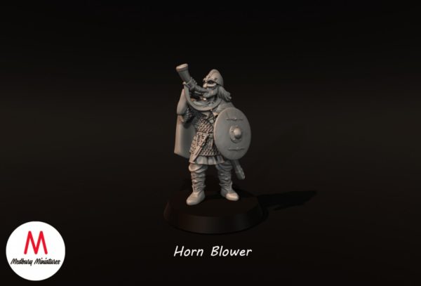 Dark Ages - Vendel Era  Horn Blower