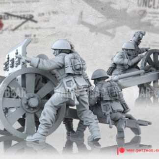 WWII Polish Light Artillery