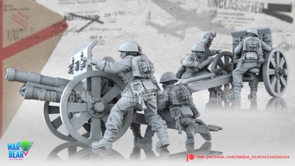 WWII Polish Light Artillery
