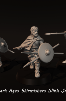 Dark Ages - Skirmishers with Javelins