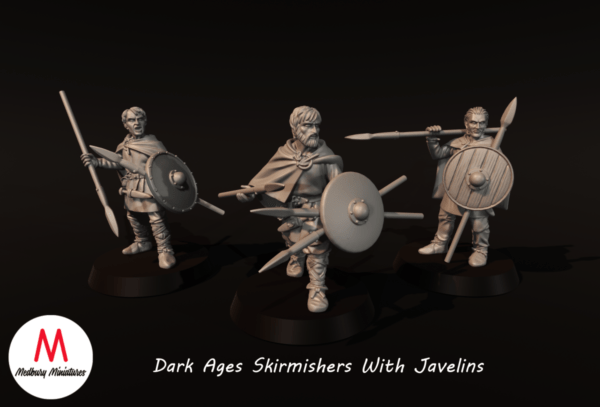 Dark Ages - Skirmishers with Javelins