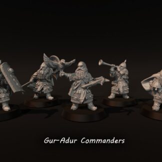 LOTR Dwarf Gur-Adur Commanders