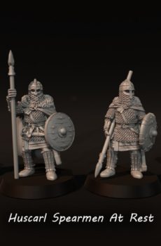 Dark Ages - Huscarl Spearmen At Rest