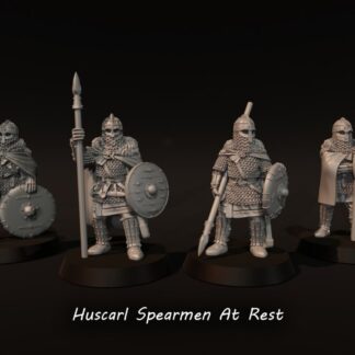 Dark Ages - Huscarl Spearmen At Rest
