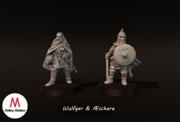 Dark Ages - Hrothgar And Unferth