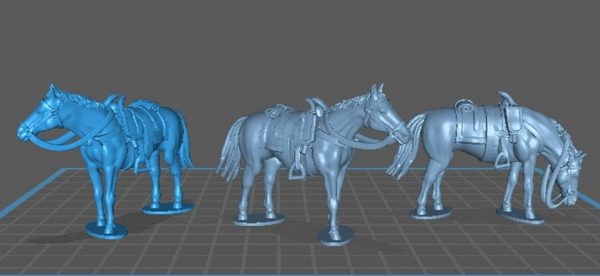Animals - Dismounted H&M Horses