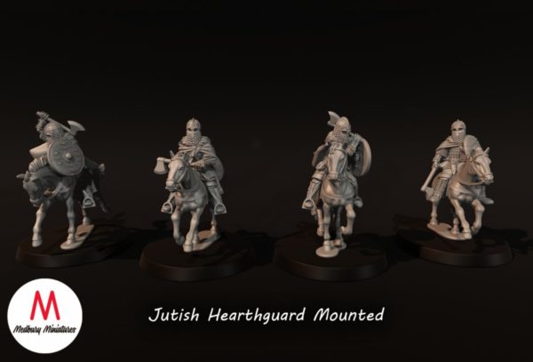 Dark Ages - Jutish Hearthguard Mounted