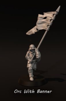 LOTR - Orc With Banner