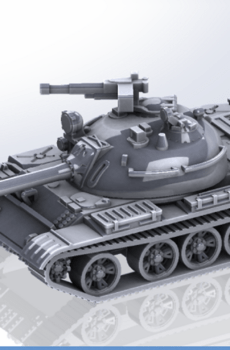 Russian - T-55 Tank (3)