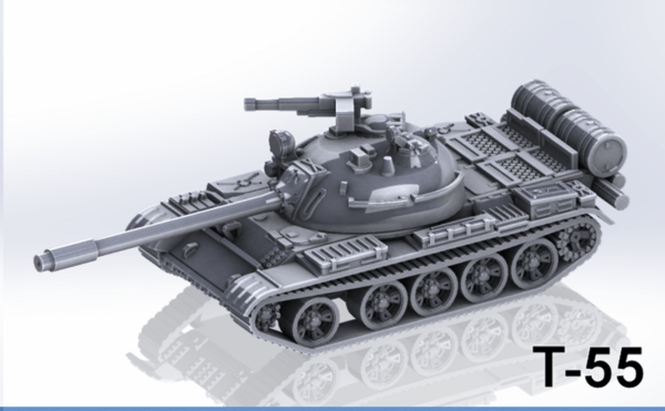 Russian - T-55 Tank (3)