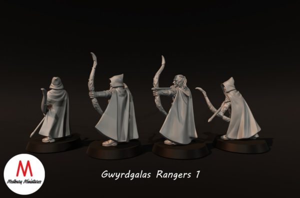 LOTR - Elven Gwyrdgalas Rangers 1 - Image 3