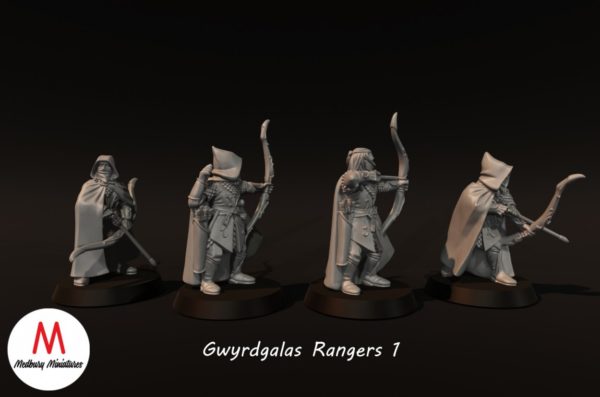 LOTR - Elven Gwyrdgalas Rangers 1 - Image 2