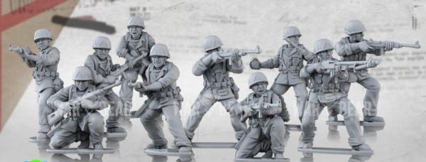 WWII US Marine Squad