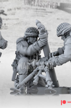 WWII US Army Pacific Heavy Mortar