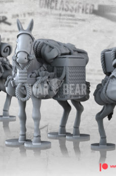 Animals - Pack Mules
