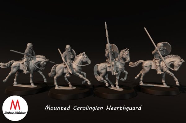Medieval - Mounted Carolingian Hearthguard - Image 2
