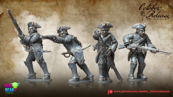 AWI - Dismounted Spanish Dragoons
