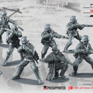 WWII German Luftwaffe Infantry Squad