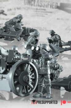 WWII German Medium Artillery