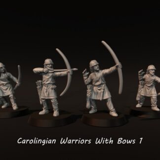 Medieval - Carolingian Warriors With Bows 1