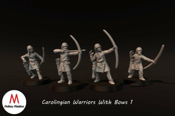 Medieval - Carolingian Warriors With Bows 1