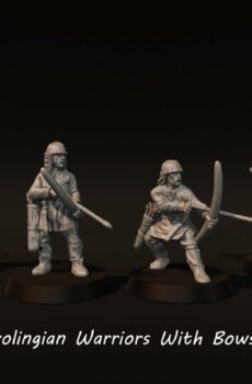 Medieval - Carolingian Warriors With Bows 2