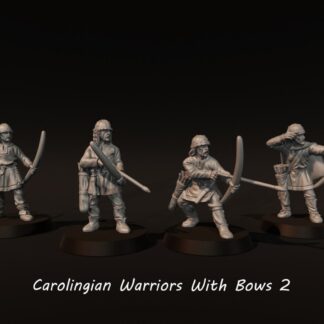 Medieval - Carolingian Warriors With Bows 2