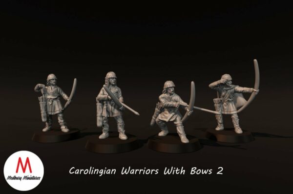 Medieval - Carolingian Warriors With Bows 2