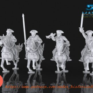 SYW Swedish Line Cavalry Command