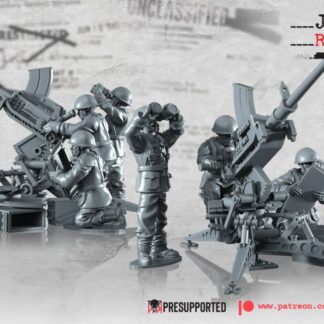 WWII German FK A WZ 38 Autocannon