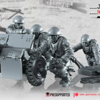 WWII Polish AT Gun