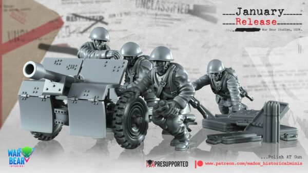 WWII Polish AT Gun