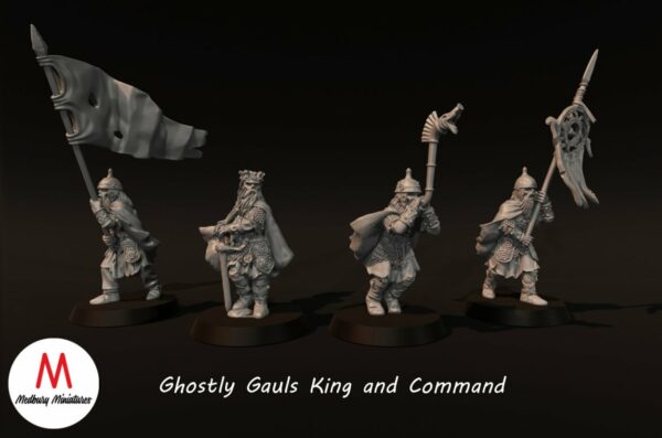 Ghostly Gaul's King and Command