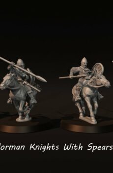 Norman Knights With Spears 1
