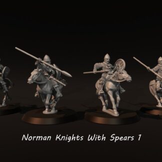 Norman Knights With Spears 1