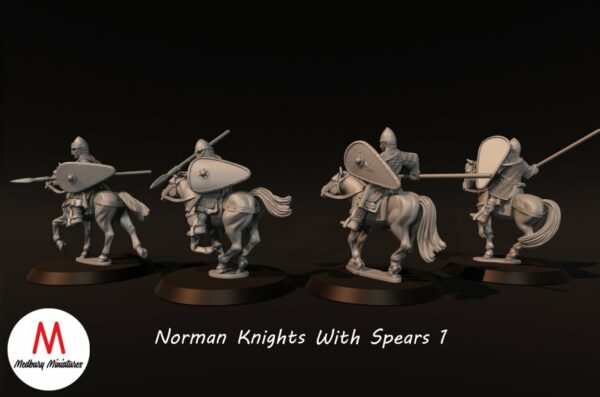 Norman Knights With Spears 1 - Image 2
